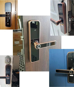 RayKube Aluminium Alloy Fingerprint Digital Smart Door Lock