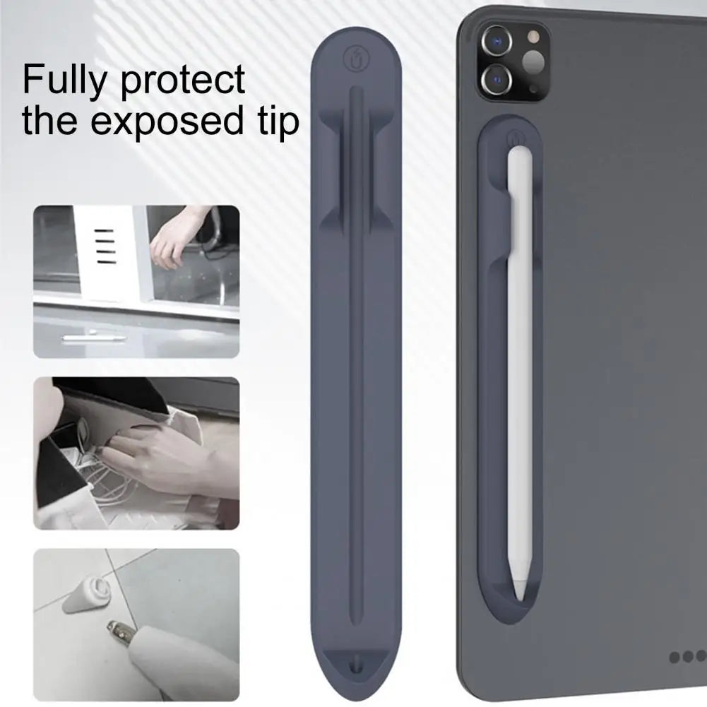 Silicon Shockproof Portable Bifold Magnetic Tablet Pen Slot Cover