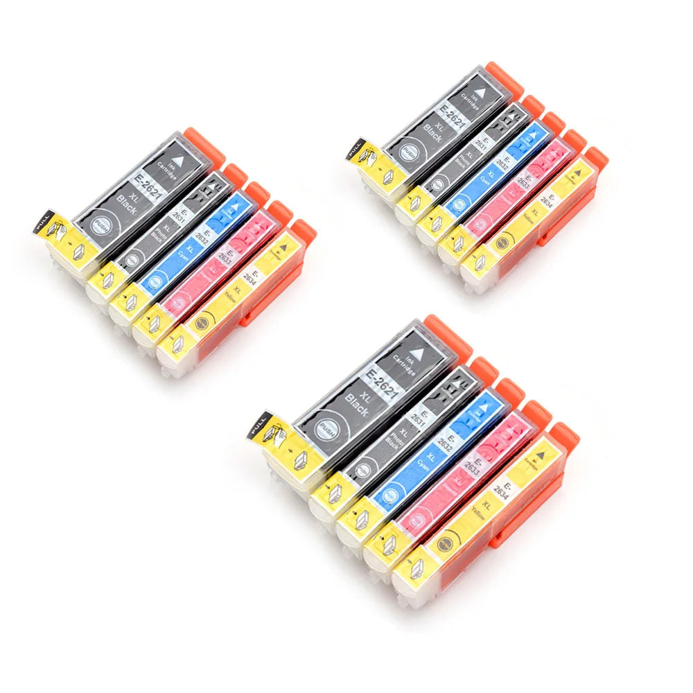 T2621-T2631 Ink Cartridge For Epson 510-520/600-625/700-720/800/820