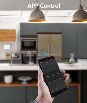 LoraTap 5A 230V Plastic Remote Control Light Touch Panel Switch