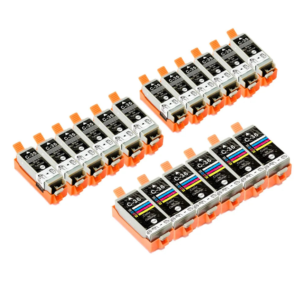 PGI35 CLI36  Ink Cartridge Compatible For Canon PIXMA IP100 iP110 IP100B