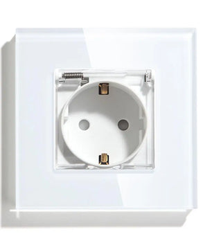 Bseed 16A Glass Panel Wireless WIFI Control Smart Power Socket