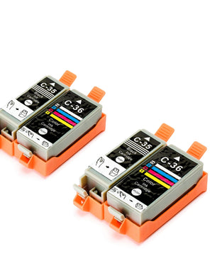 PGI35 CLI36  Ink Cartridge Compatible For Canon PIXMA IP100 iP110 IP100B