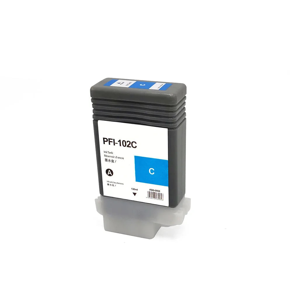 PFI-102 Ink Cartridge Compatible For Canon IPF500 IPF510 IPF610 IPF700