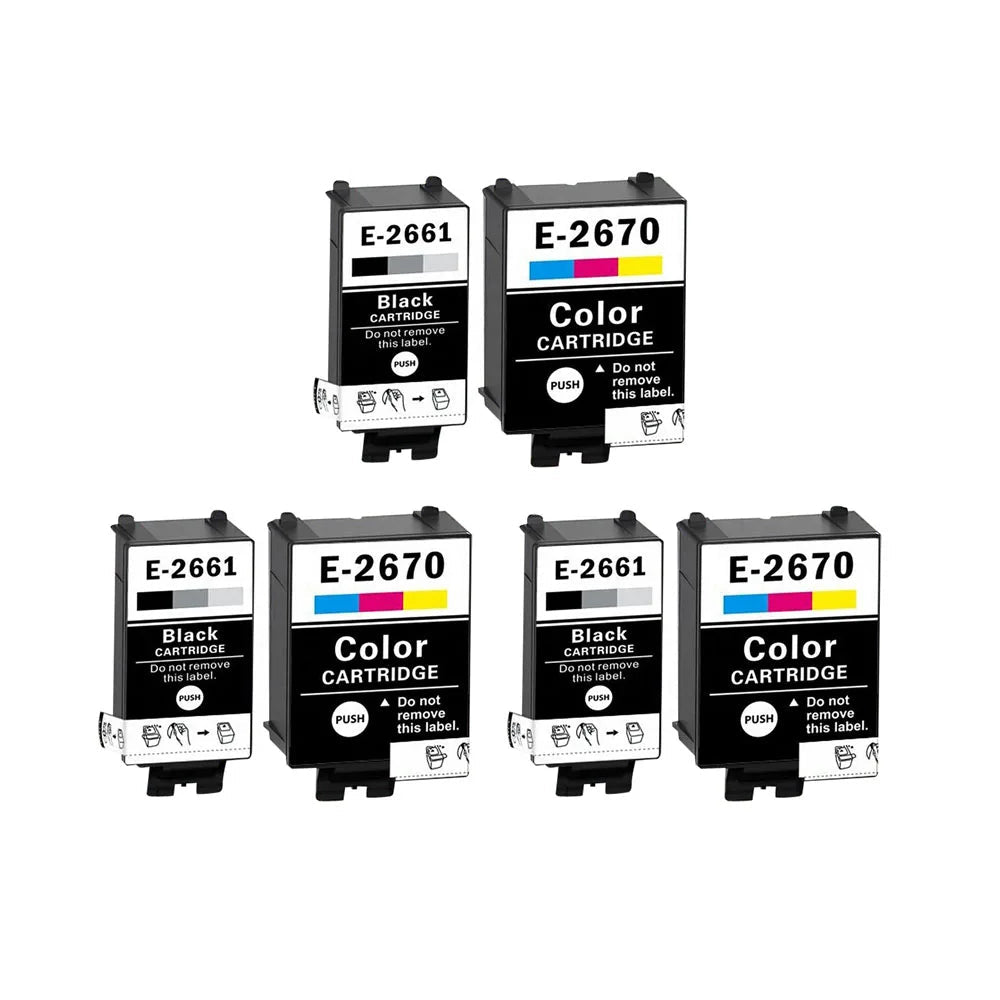 T2661-T267 Ink Cartridge Compatible For Epson Workforce WF-100W