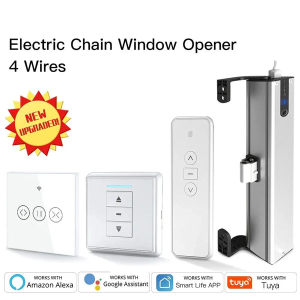 Moes Smart Electric Motorized Chain Window Shades Opener