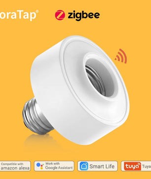 LoraTap 2.5A 30 Watt Plastic Remote Control Portable Lamp Holder