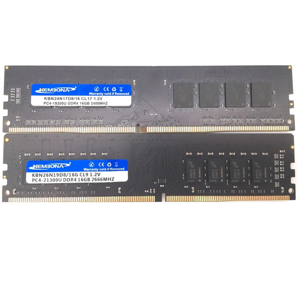32GB 1.2V 288 Pins DDR4 2400 MHz Memory RAM For Intel Desktop