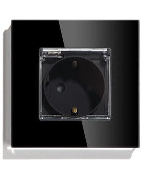 Bseed 16A Glass Panel Wireless WIFI Control Smart Power Socket