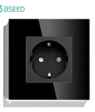 Bseed 16A Glass Panel Wireless WIFI Control Smart Power Socket