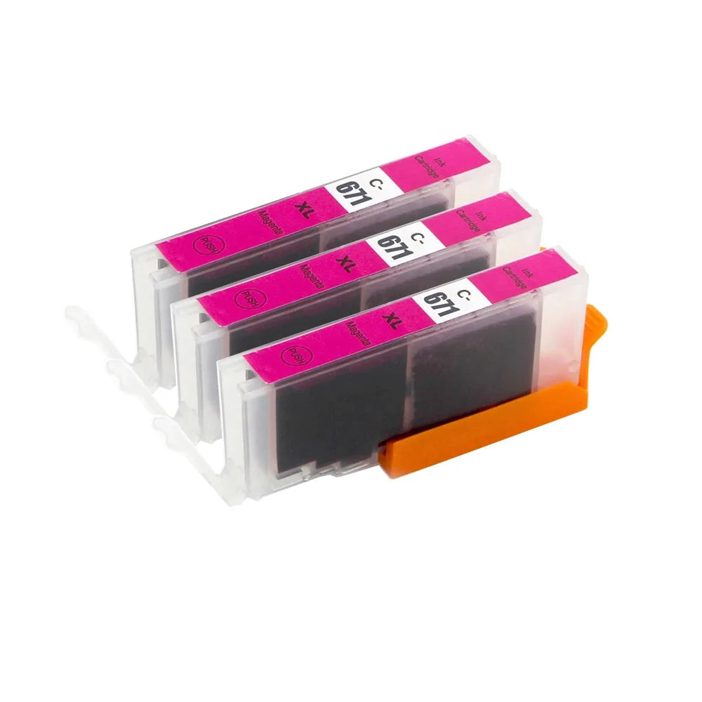 PGI670XL CLI671XL Ink Cartridge Compatible For Canon PIXMA MG7760 MG7765