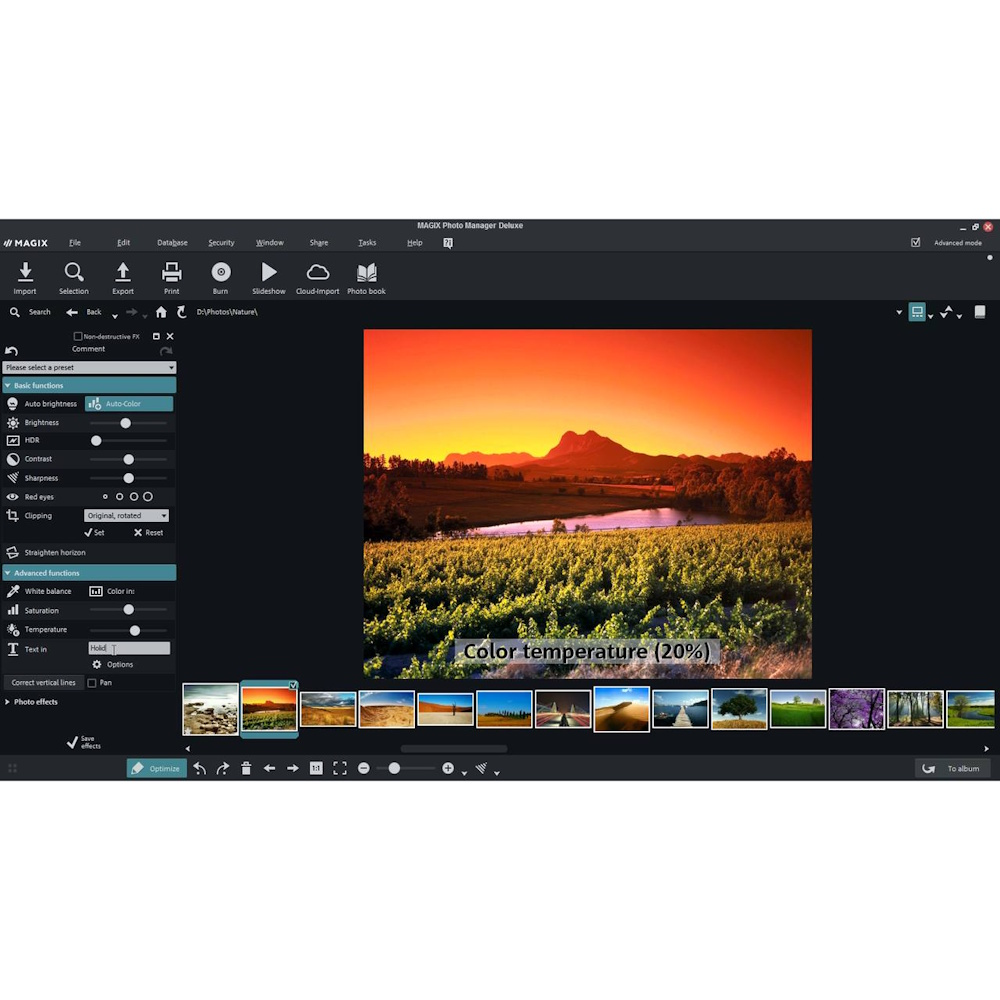 MAGIX Photo Manager Deluxe