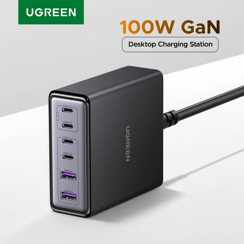 Ugreen 100W Alloy USB Type-C Fast Charge For iPhone 16 15 Pro Max