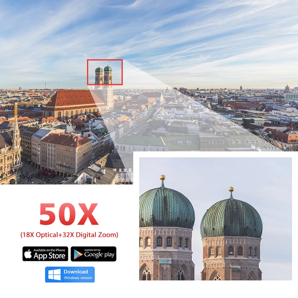 Boavision 8MP WIFI Waterproof Night Vision Surveillance Camera