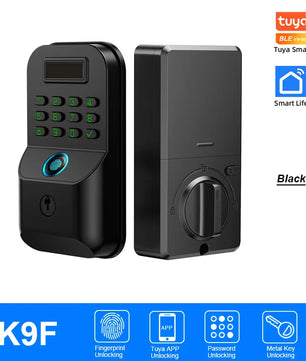Zinc Alloy IP65 Bluetooth Waterproof Electronic Smart Door Lock