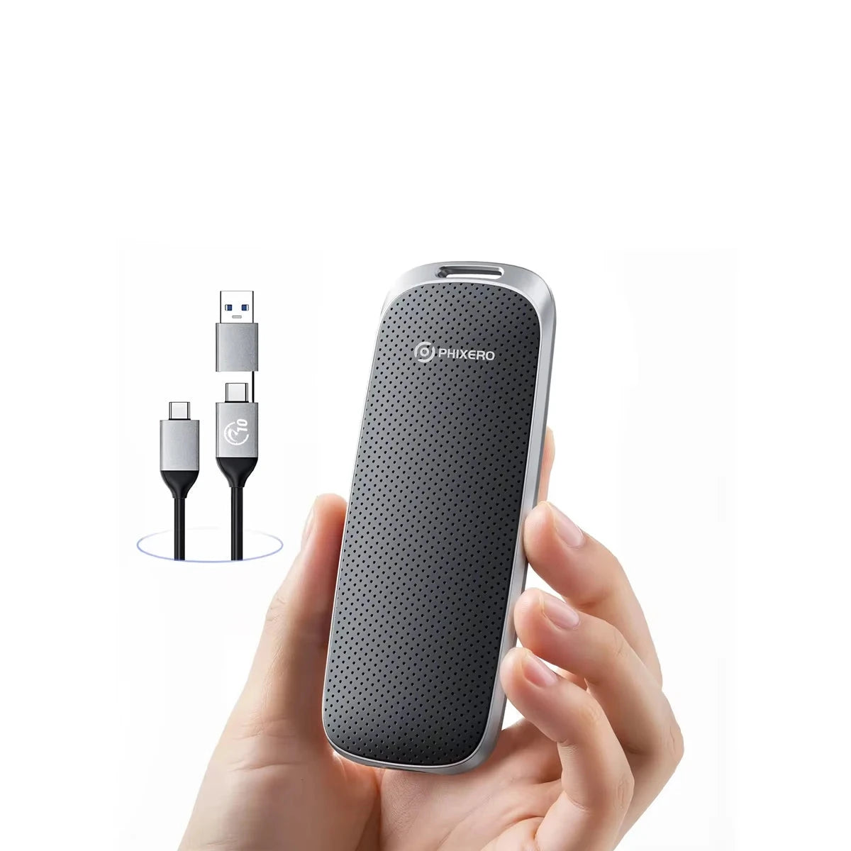 1050MB/s Portable NVMe USB C External Solid State Drive