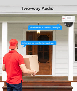 Boavision 8MP Two Way Audio Humanoid Detection Surveillance Camera