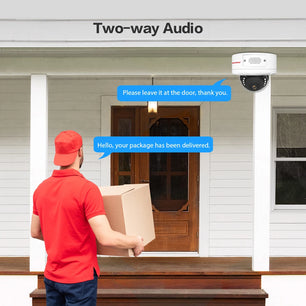 Boavision 8MP Two Way Audio Humanoid Detection Surveillance Camera