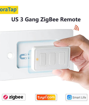 LoraTap Plastic Bluetooth Wireless ZigBee Portable Scene Switch