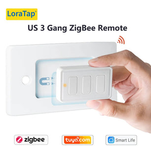 LoraTap Plastic Bluetooth Wireless ZigBee Portable Scene Switch