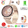 2-In-1 Silica Gel Waterproof Bluetooth Earphones With Smartwatch