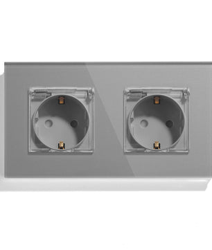 Bseed 16A Glass Panel Wireless WIFI Control Smart Power Socket