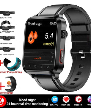 Silica Gel ECG Precise Detection Health Bluetooth Smart Watch