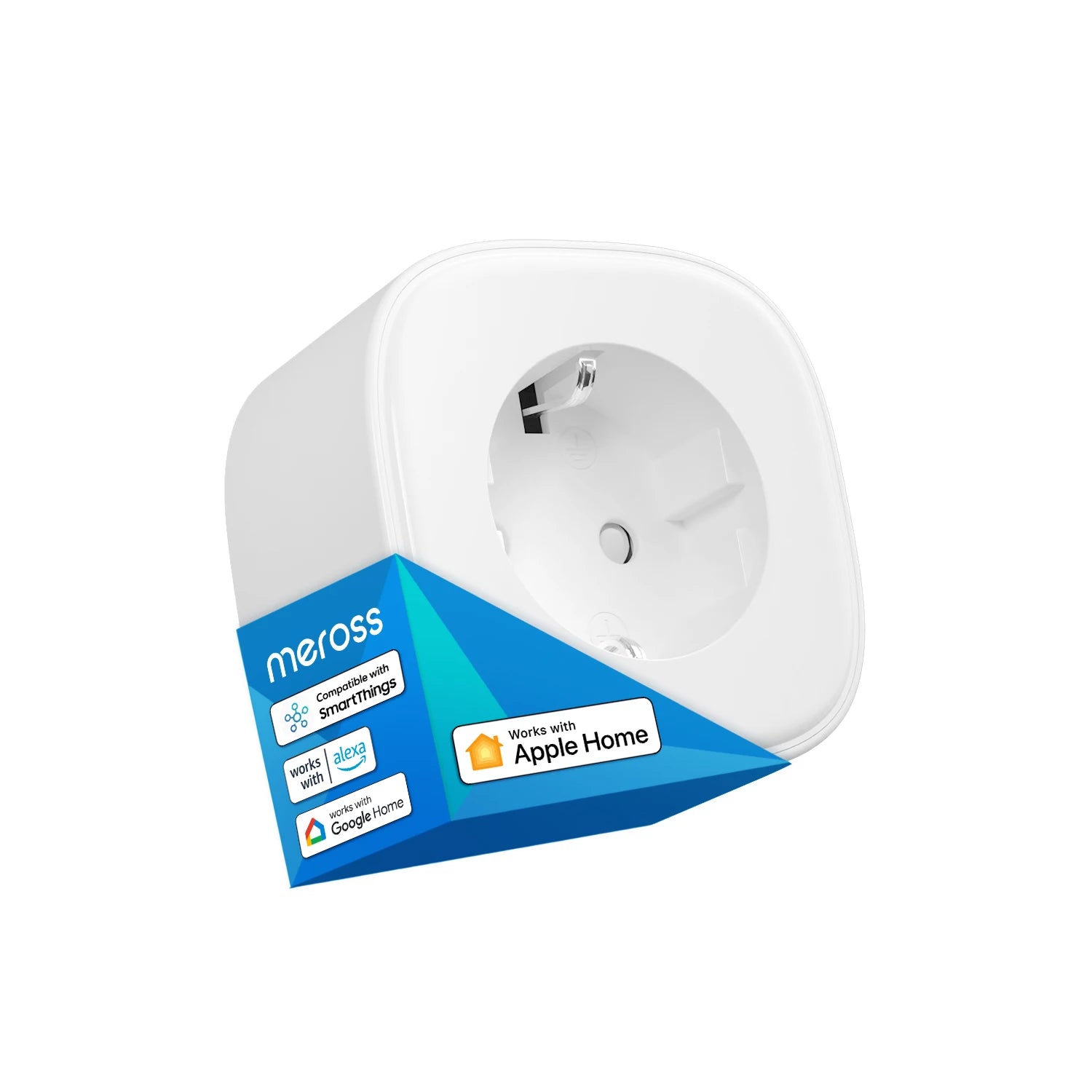 Meross 16A Alloy HomeKit Wifi Remote Voice Control Smart Plug
