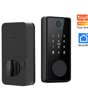Zinc Alloy Fingerprint Bluetooth Deadbolt Reversible Password Lock