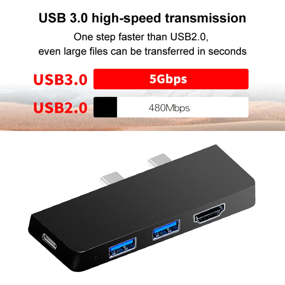 5/6-IN-1 USB 3.0 Card Reader HDMI USB Splitter Docking Station Hub