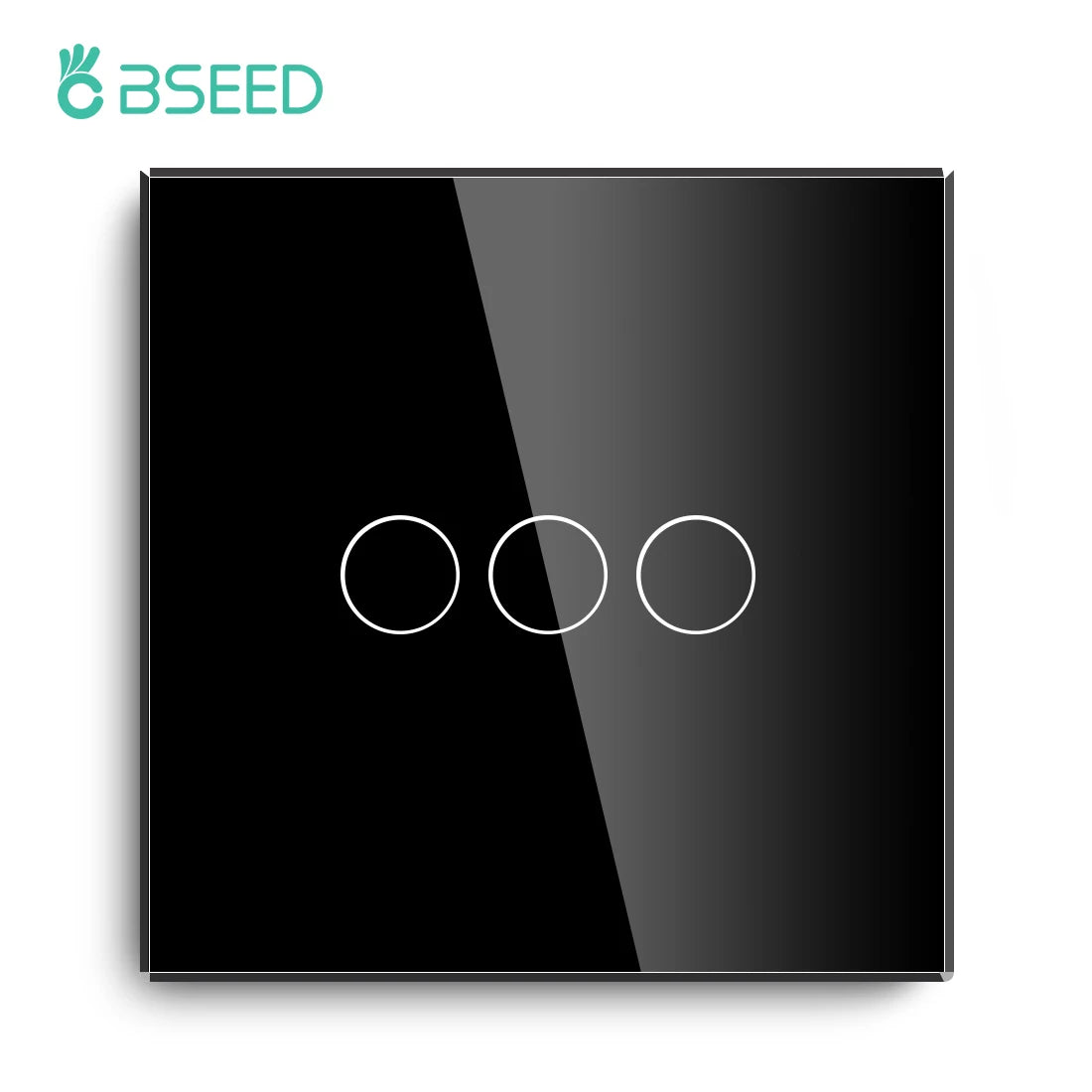 Bseed 10A Alloy 1 Gang 3 Way Touch Wifi Smart Compatible Switch