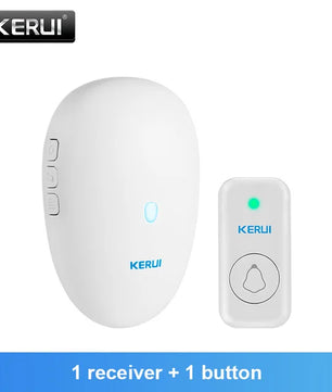 Kerui Plastic Wireless Waterproof Battery Cordless Remote Doorbell