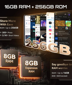 5100mAh 256GB Android CUBOT X100 5G Ultra Smartphone