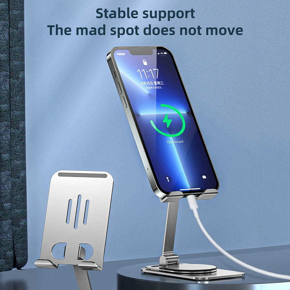 Aluminum Alloy Convenient Heat Dissipation Charger Tablet Bracket