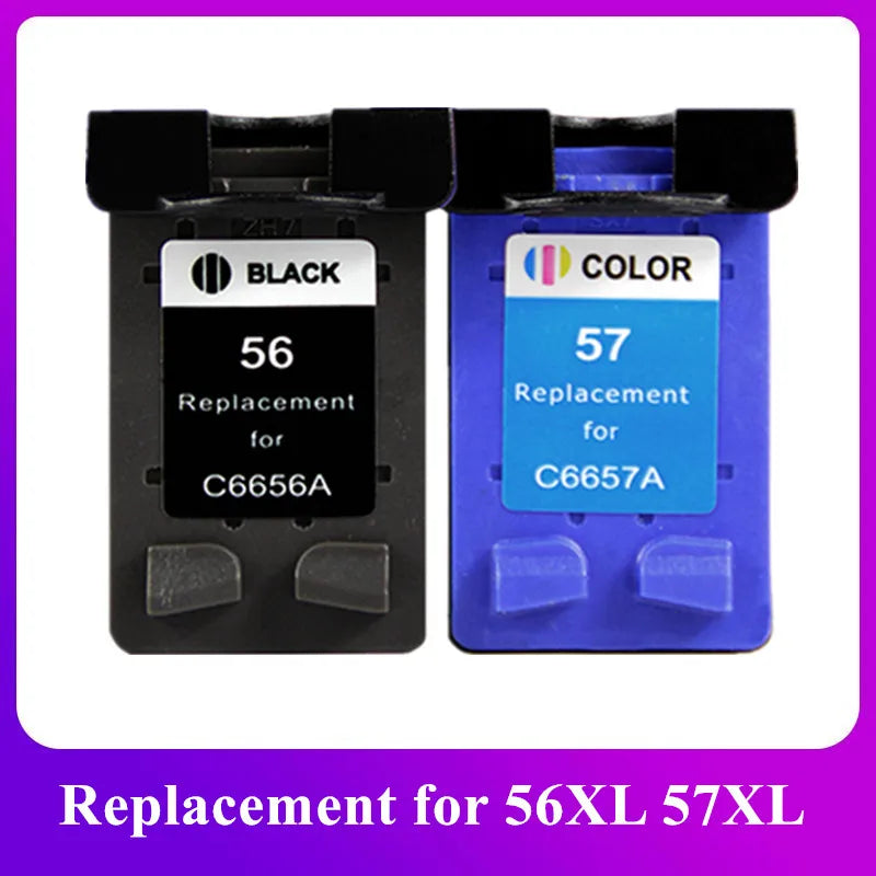 56XL 57XL Ink Cartridge Compatible For HP Deskjet 5150 450CI