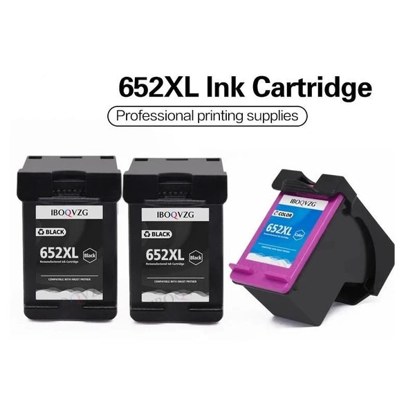 652XL Ink Cartridge For HP 115 1118 2135 2136 2138 3635 3636 3638