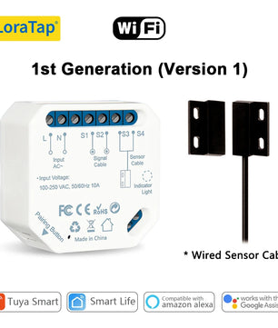 LoraTap Plastic HomeKit Smart Remote Control Garage Door Opener