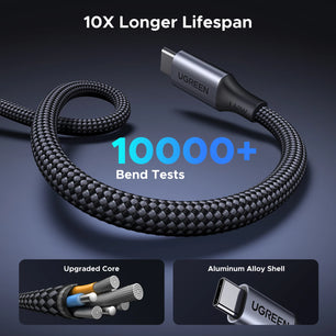 Ugreen 2 In 1 USB 1 140W PD3.1 Fast Charging For Iphone Series