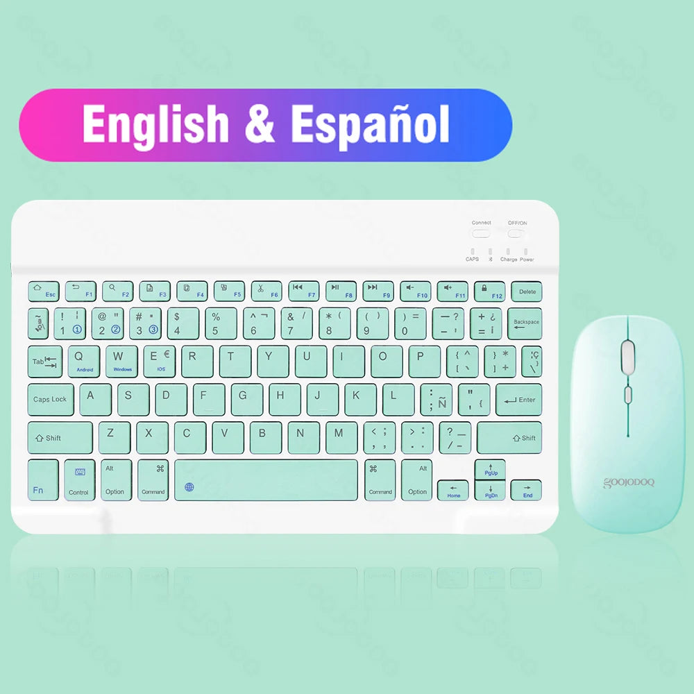 1600 DPI Plastic 2.4G Rechargeable Wireless Keyboard Mouse Kit