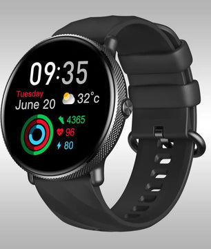 Steel Amoled Display Waterproof Android Round Shape Smartwatch