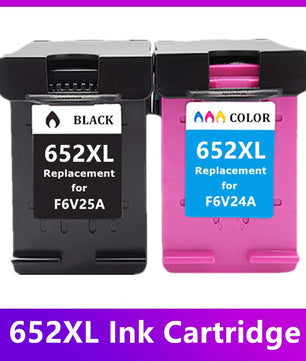 652XL Ink Cartridge Compatible For HP 652 XL Deskjet 1115 1118 2135 2136