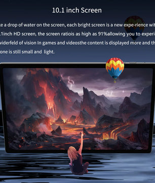8000mAh 8GB RAM 512GB ROM Octa Core 10.1 Inches Touch Tablet