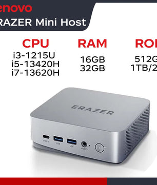 512GB M.2 Intel Core 13 Eco Erazer D80 Mini Host DDR4