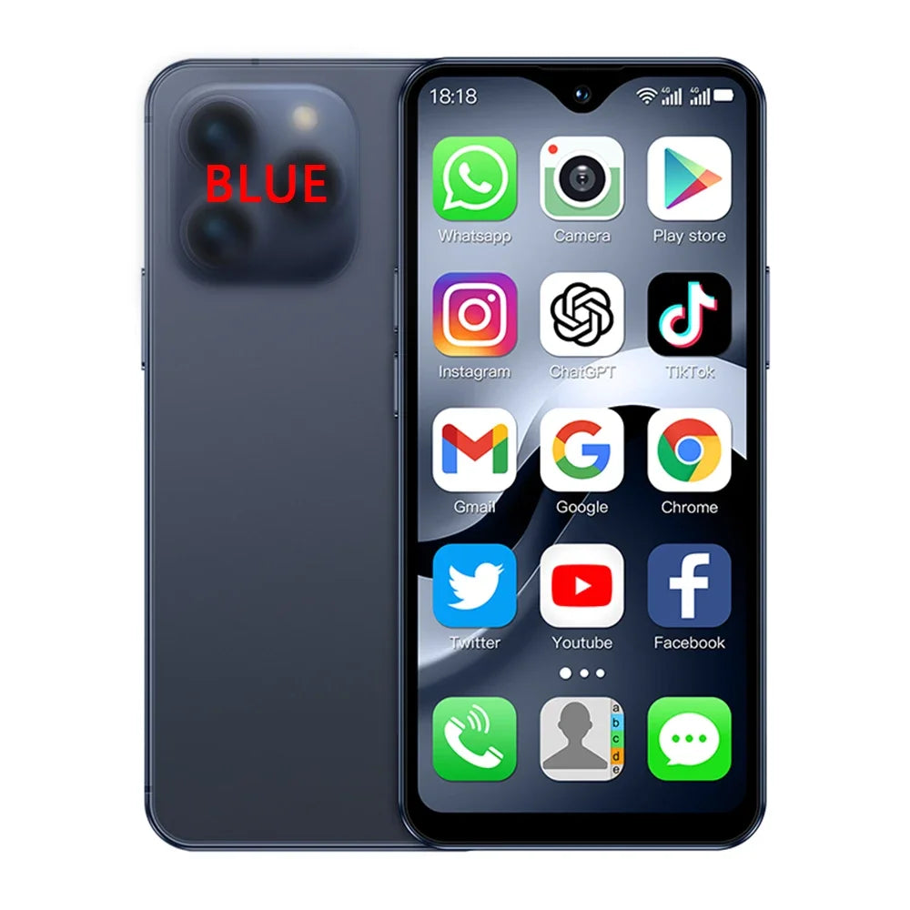 2750mAh 128GB 4.3“ Android F9 Max 4G Mini Octa-Core Smartphone