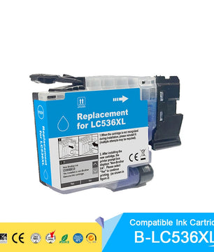 LC-536XL Ink Cartridge For Brother MFC-J4355DW-MFC-J4555DW Printer