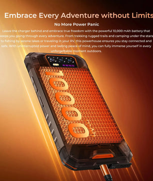 7500mAh 256GB 120Hz Android WP58 PRO 5G Rugged Smartphone