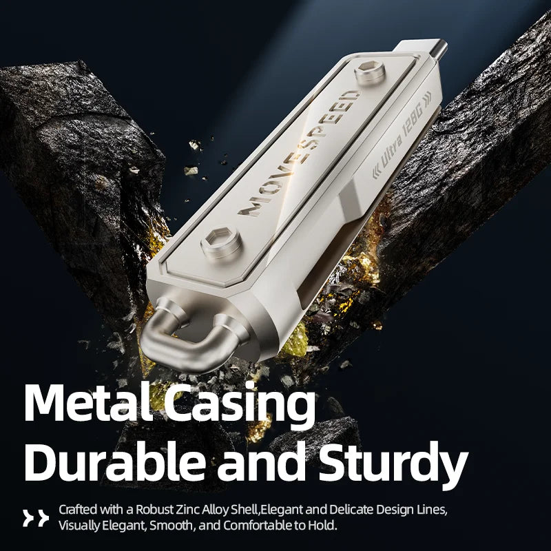 32GB-512GB Double USB Type-C 3.1 Pen Drive