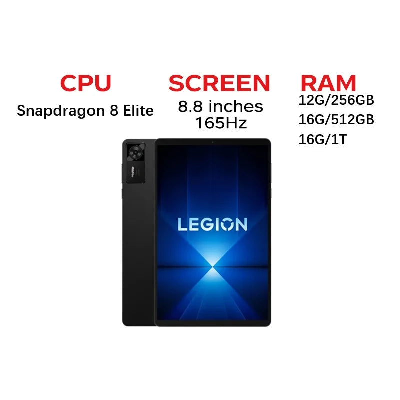 7600mAh 8.8'' Lenovo Legion Y700 4th Generation Fast Charging Tablet