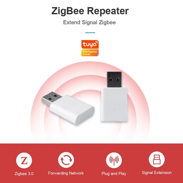 2.4GHz High Power ZigBee USB Extender Repeater For Smart Devices