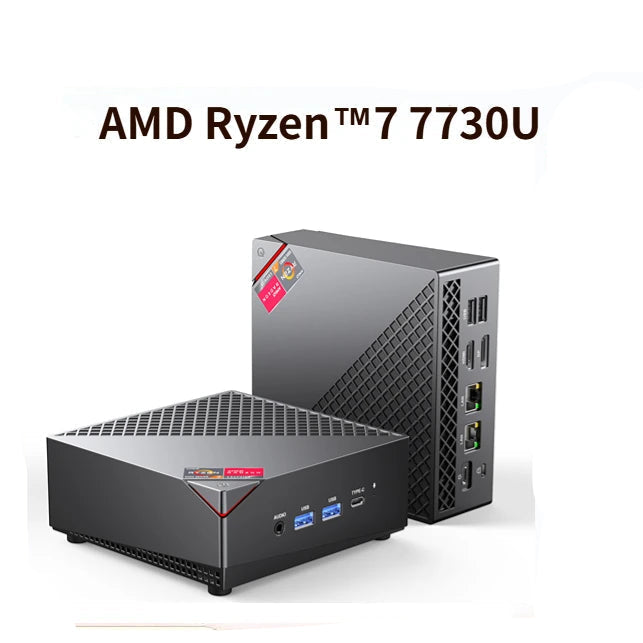 ACEMAGIC 16GB RAM 512GB SSD AMD Dual M.2 Office Desktop PC